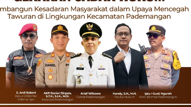 Seminar Gerakan Sadar Hukum di Pademangan Jadi Garda Depan Tekan Tawuran Remaja